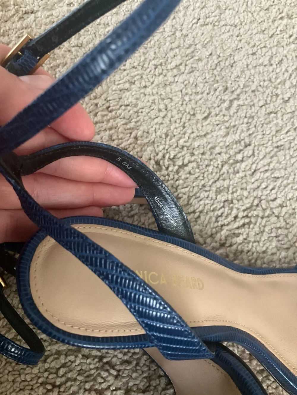 Veronica Beard Sylvie Ankle Strap Sandal